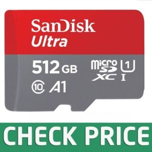 4.SanDisk 512GB Ultra Memory Card